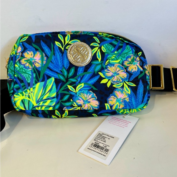 LILLY PULITZER “The Hottest Spot” belt bag & headband NWT, plus gift box & bag - Picture 2 of 9
